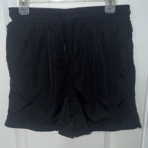 Women's Black Athletic Shorts